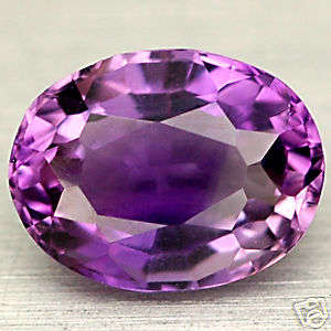 "Cute" Natural Untreated Oval Purple Amethyst 0.78ct